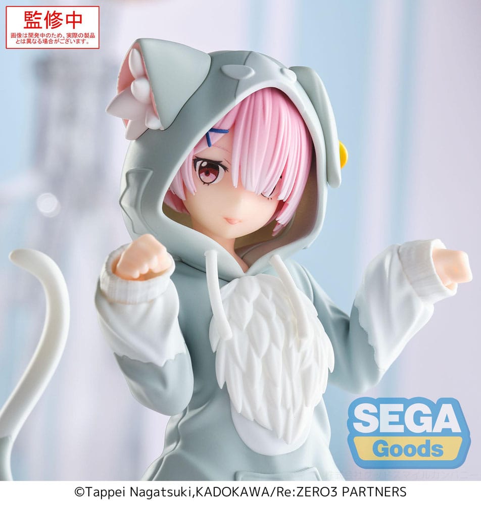 Re:Zero Starting Life in Another World Yumemirize PVC Statue Ram Mofumofu Pack 11 cm - MangaShop.ro