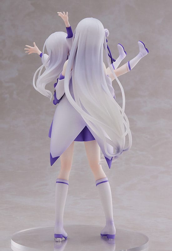 Re:Zero Starting Life in Another World PVC Statue 1/7 Emilia & Childhood Emilia 24 cm - MangaShop.ro