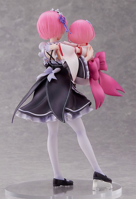 Re:Zero Starting Life in Another World PVC Statue 1/7 Ram & Childhood Ram 23 cm - MangaShop.ro