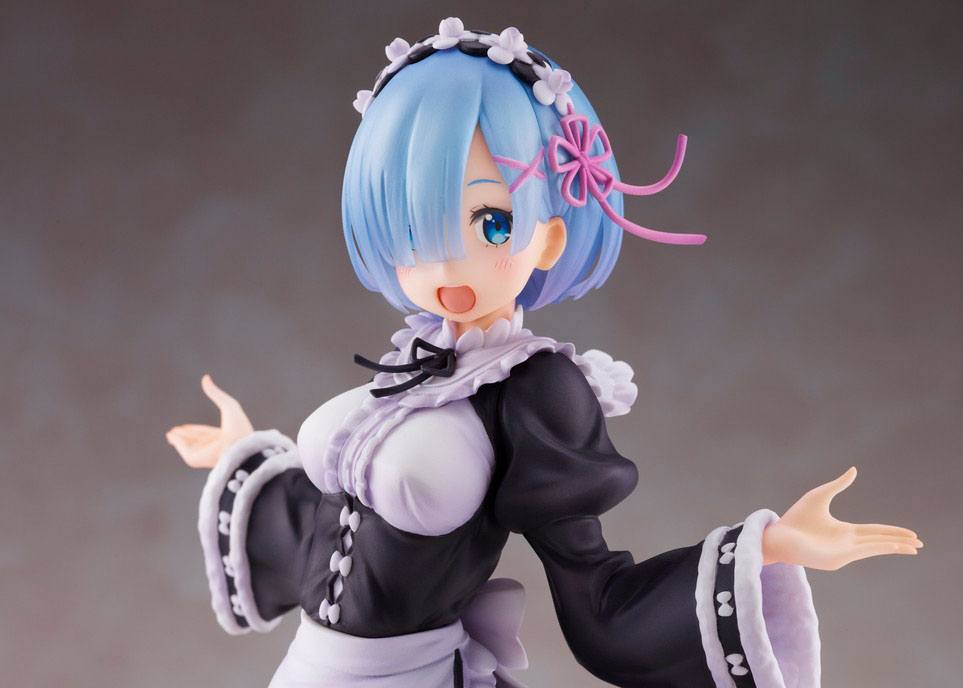 Re:Zero - Starting Life in Another World AMP PVC Figure Rem Winter Maid Ver. 18 cm - MangaShop.ro
