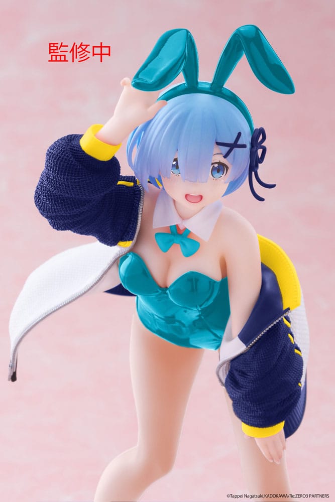 Re:Zero Starting Life in Another World Coreful PVC Statue Rem (Jacket Bunny Ver.) Renewal 18 cm - MangaShop.ro