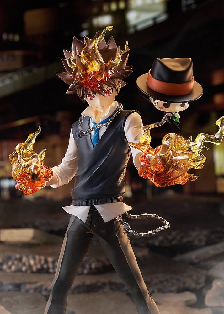 Katekyo Hitman Reborn Pop Up Parade SP PVC Figures 2-Pack Tsunayoshi Sawada & Reborn 24 cm - MangaShop.ro