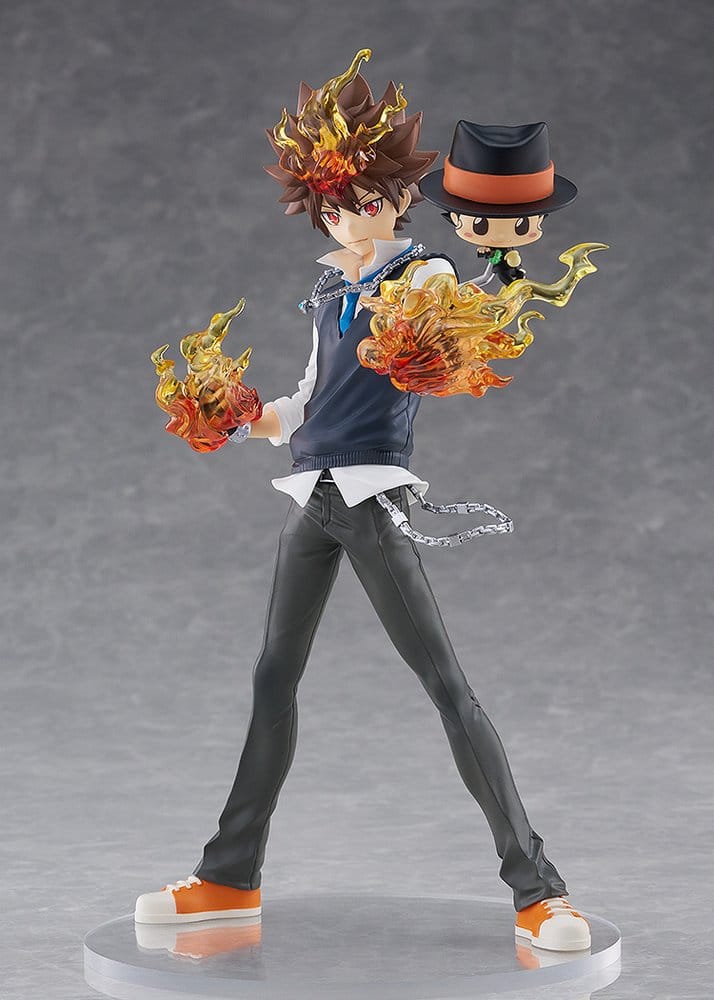 Katekyo Hitman Reborn Pop Up Parade SP PVC Figures 2-Pack Tsunayoshi Sawada & Reborn 24 cm - MangaShop.ro