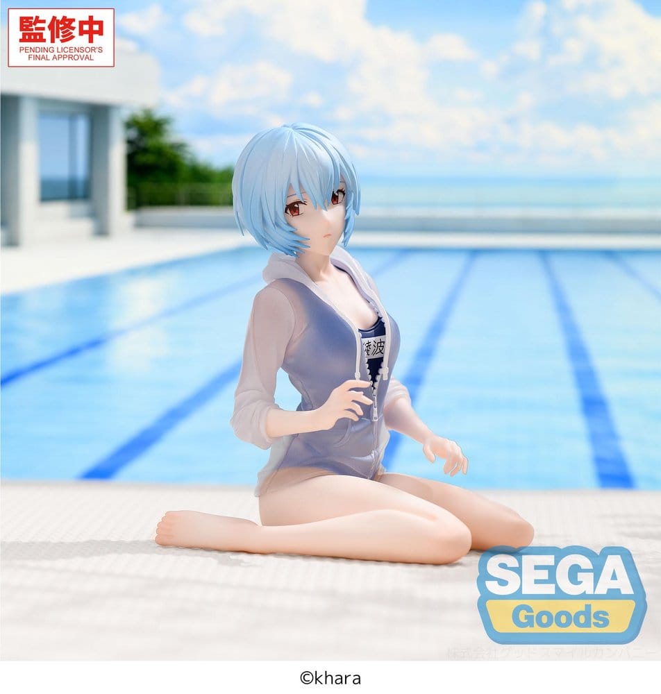 Rebuild of Evangelion Yumemirize PVC Figure Rei Ayanami School Swimsuit Ver. 13 cm - MangaShop.ro