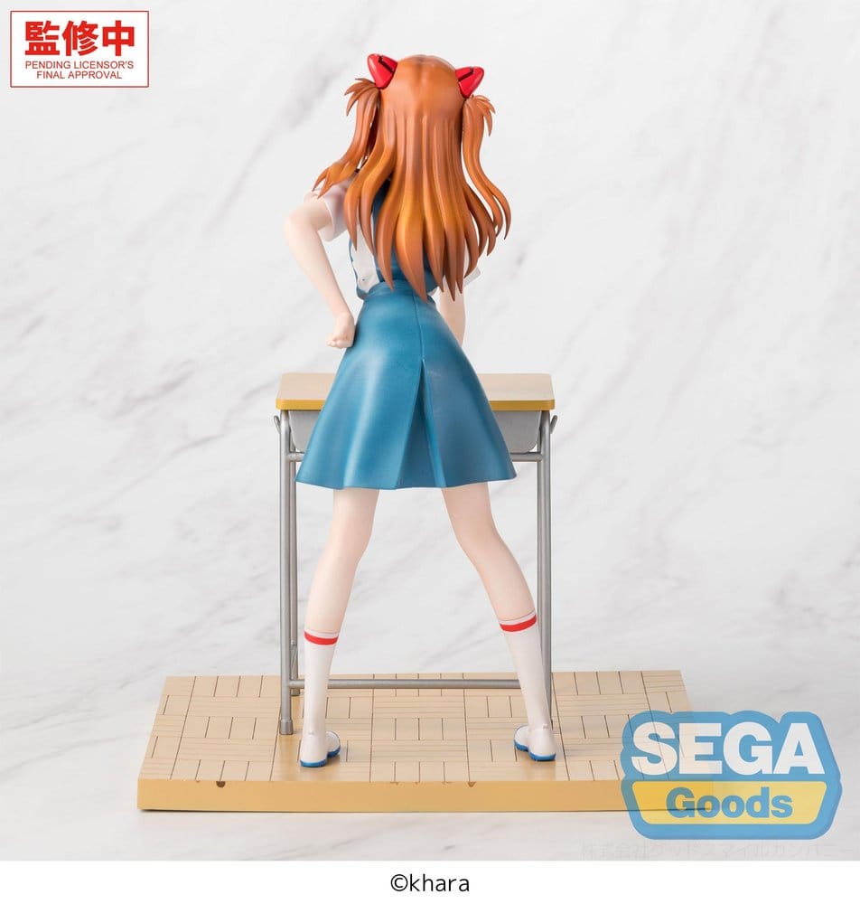 Evangelion: New Theatrical Edition XStellar PVC Figure Asuka Shikinami Langley Uniform Ver. 19 cm - MangaShop.ro