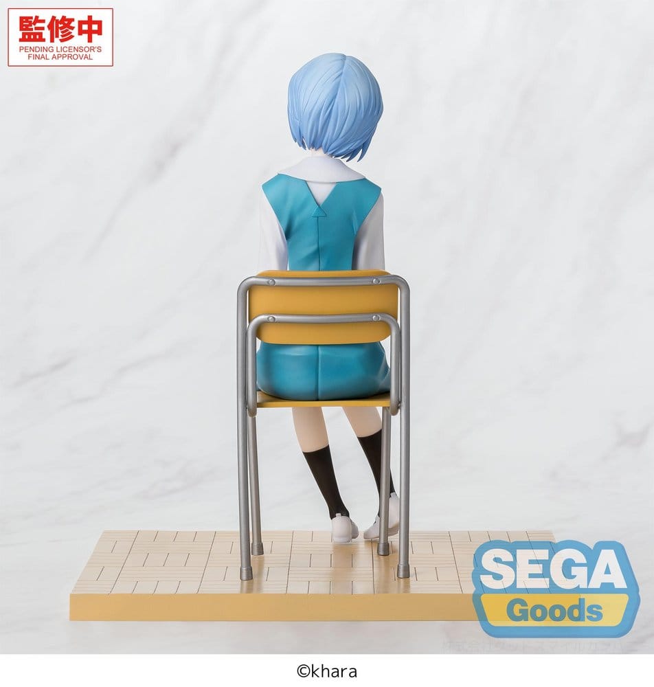 Evangelion: New Theatrical Edition XStellar PVC Figure Rei Ayanami Uniform Ver. 16 cm - MangaShop.ro