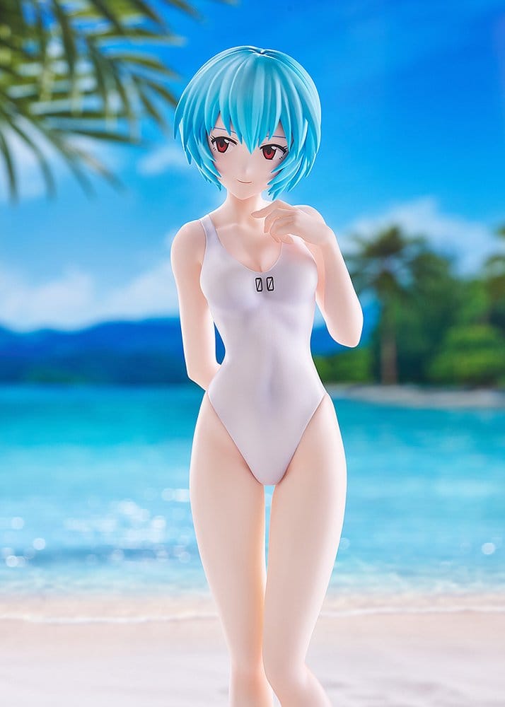 Rebuild of Evangelion Pop Up Parade Beach Queens Rei Ayanami (One-Piece Style) L Size 22 cm - MangaShop.ro