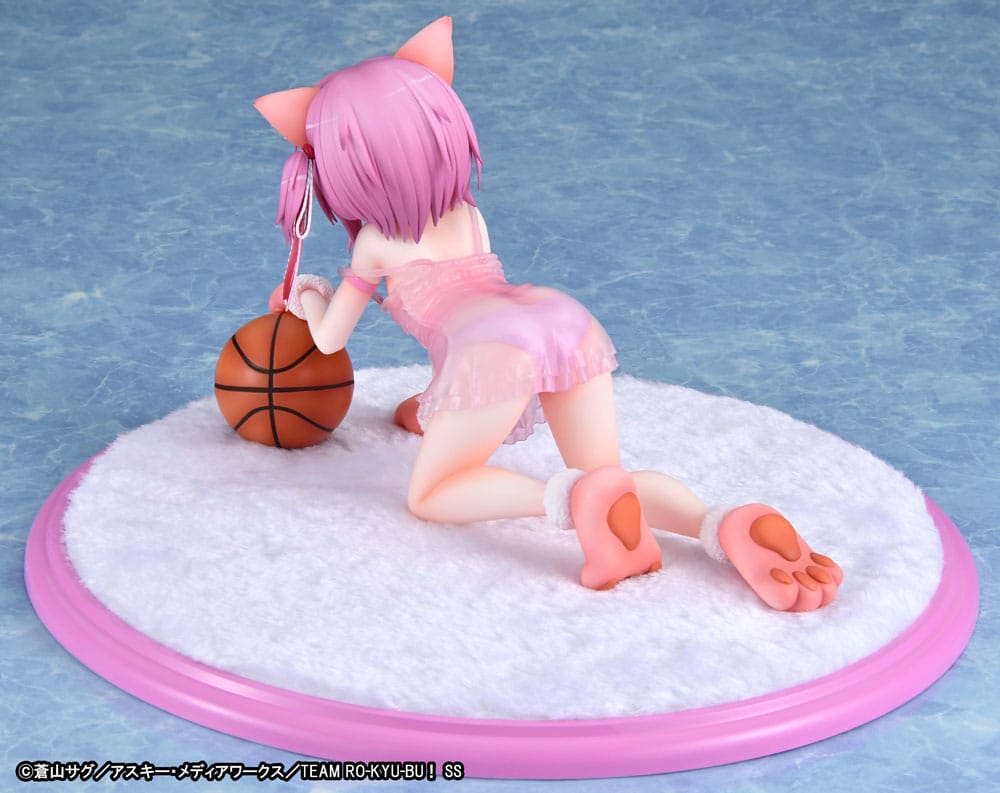 Ro-Kyu-Bu: Fast Break! PVC Statue 1/7 Tomoka Minato Kemomimi Lingerie Ver. 18 cm - MangaShop.ro