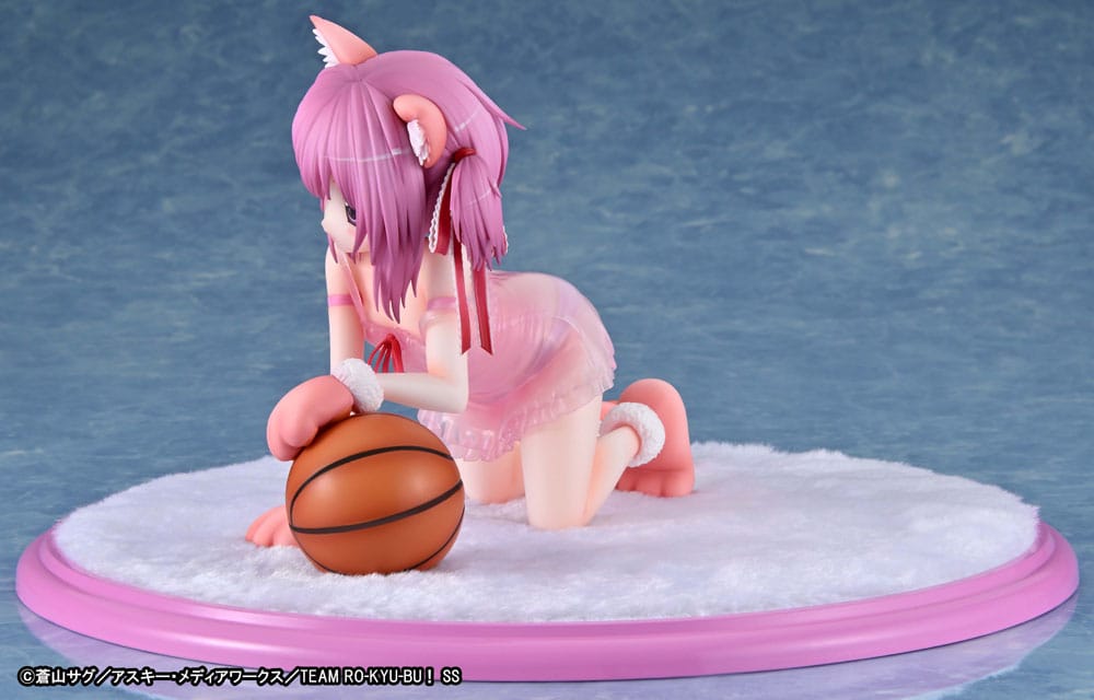 Ro-Kyu-Bu: Fast Break! PVC Statue 1/7 Tomoka Minato Kemomimi Lingerie Ver. 18 cm - MangaShop.ro
