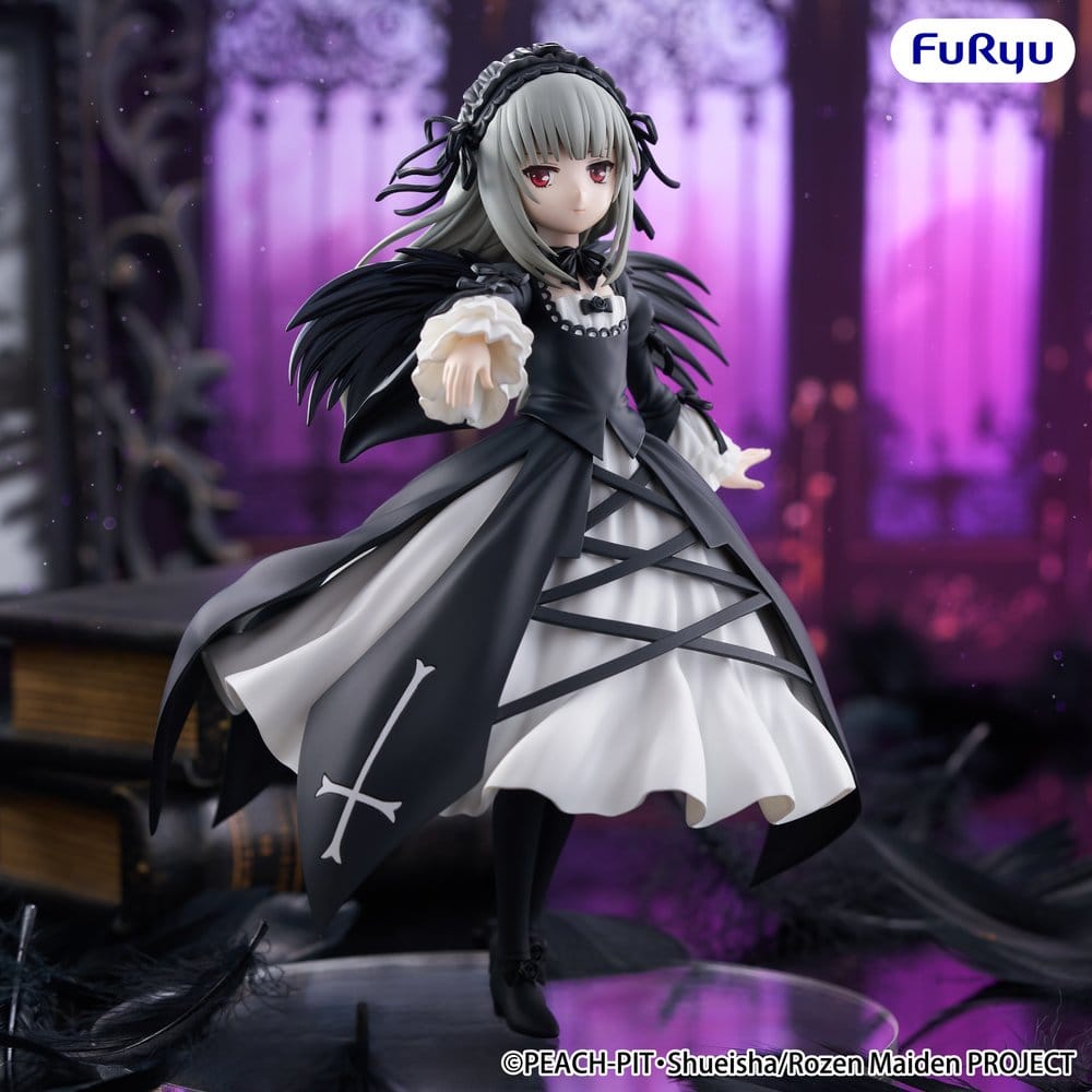 Rozen Maiden Trio-Try-iT PVC Statue Suigintou 18 cm - MangaShop.ro