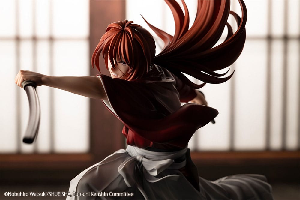 Rurouni Kenshin ARTFXJ Statue 1/8 Kenshin Himura 20 cm - MangaShop.ro