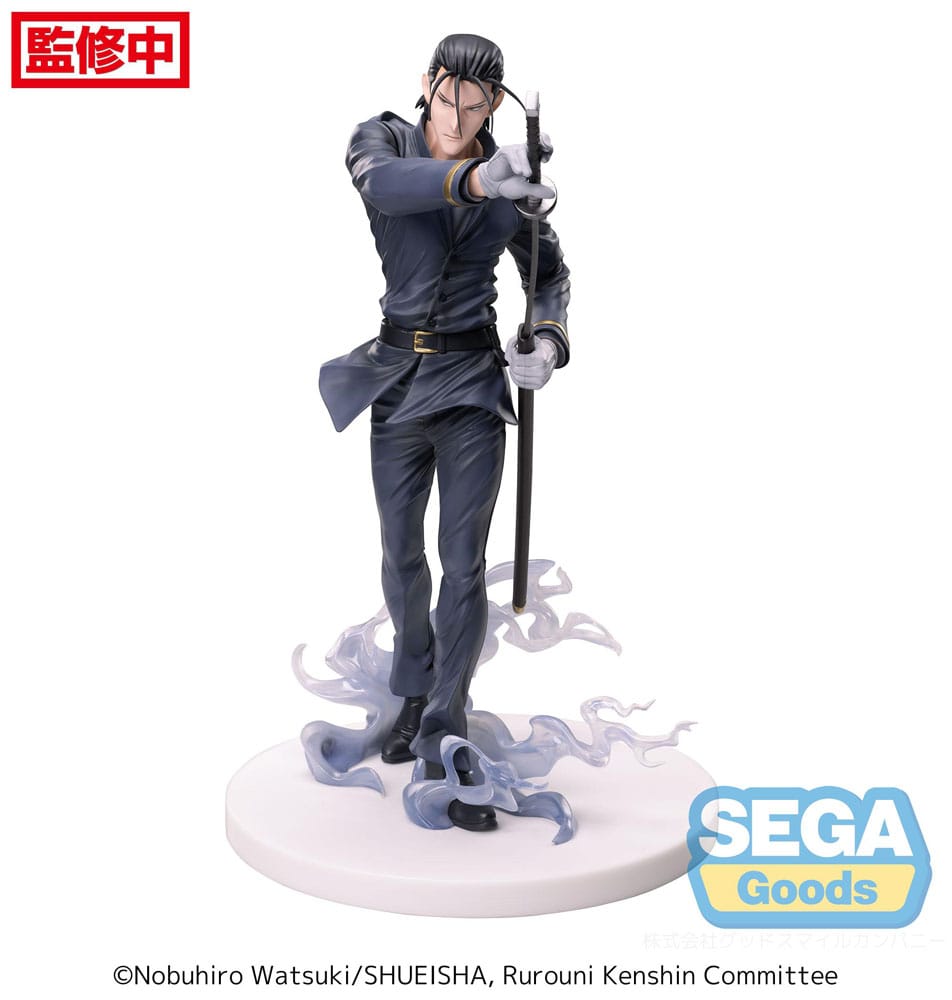 Rurouni Kenshin Luminasta PVC Statue Hajime Saito 21 cm - MangaShop.ro