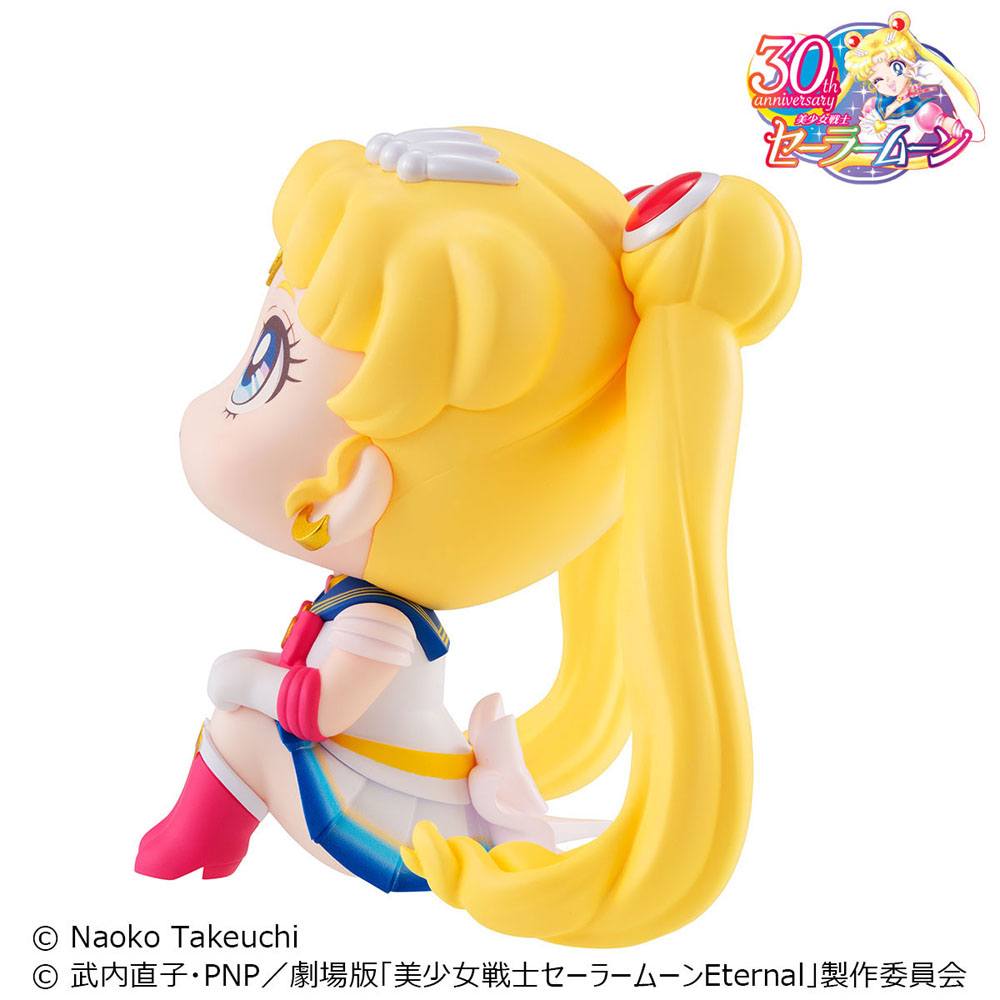 Pretty Guardian Sailor Moon Look Up PVC Statue Super Sailor Moon 11 cm - MangaShop.ro