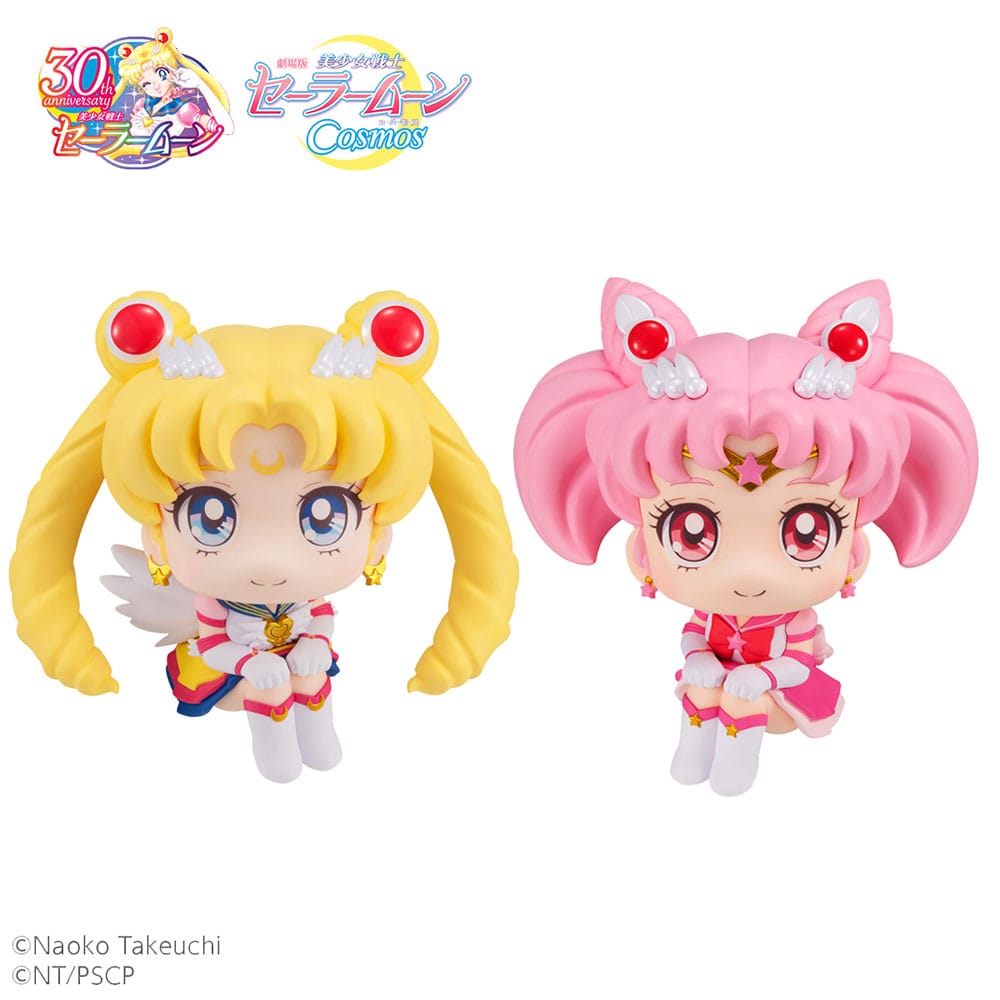 Sailor Moon Cosmos The Movie Look Look Up PVC Statues Eternal Sailor Moon & Eternal Sailor Chibi Moon LTD Ver. 11 cm - MangaShop.ro