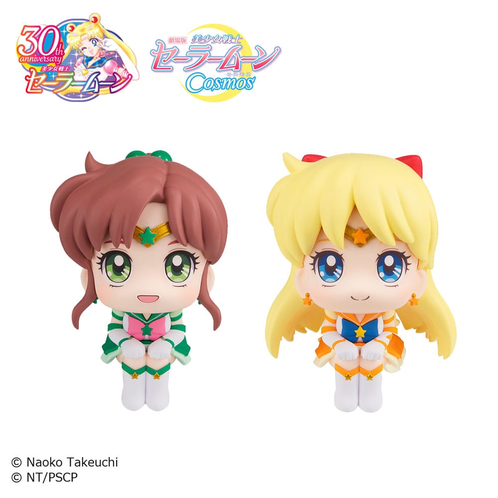 Sailor Moon Look Up PVC Statue Eternal Sailor Jupiter & Eternal Sailor Venus 11 cm - MangaShop.ro