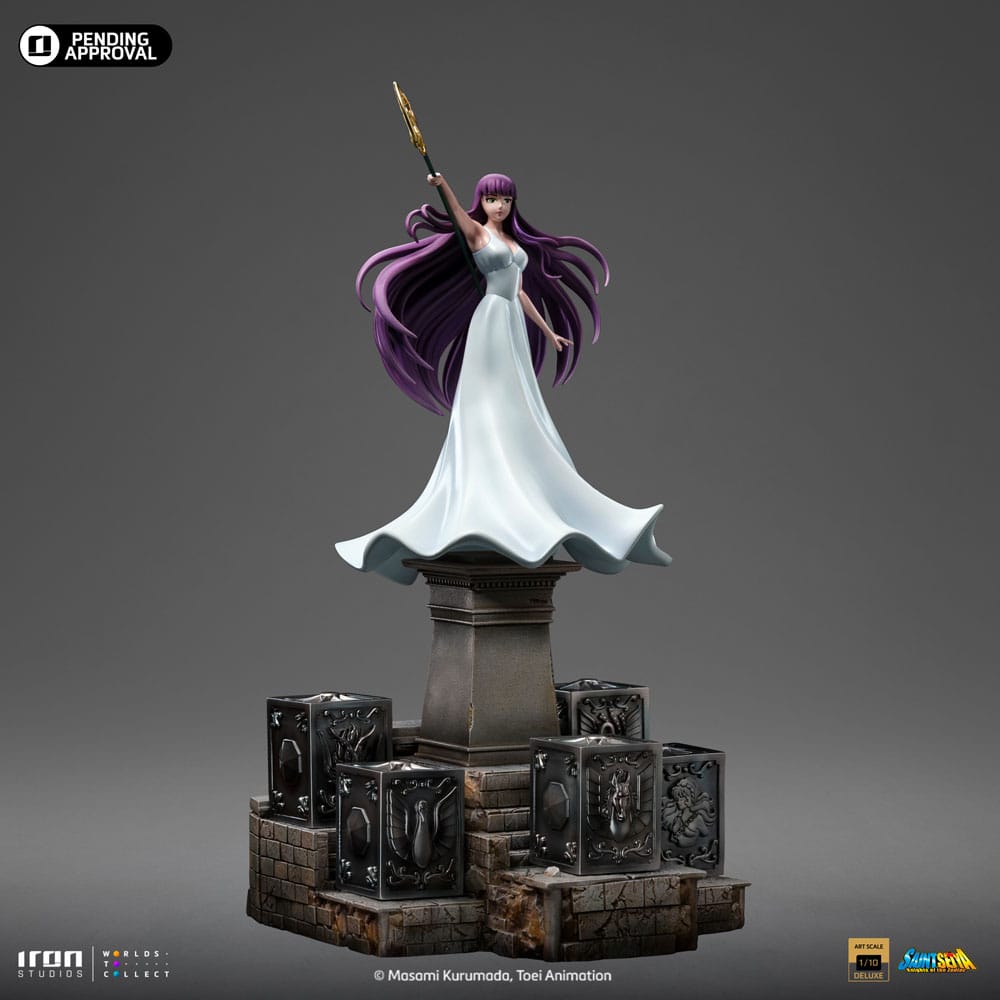 Saint Seiya Deluxe Art Scale Statue 1/10 Saori Kiddo 51 cm - MangaShop.ro