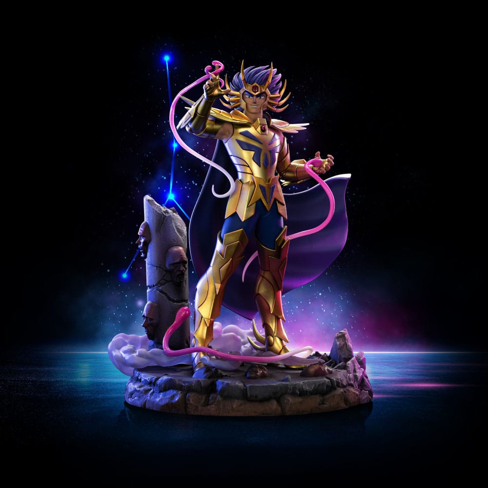 Saint Seiya Art Scale Statue 1/10 TCancer Deathmask 23 cm - MangaShop.ro
