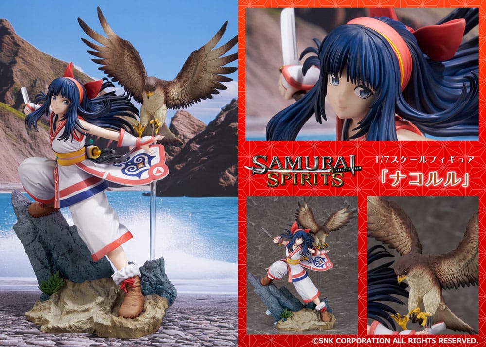 Samurai Spirits PVC Statue 1/7 Nakoruru 30 cm - MangaShop.ro