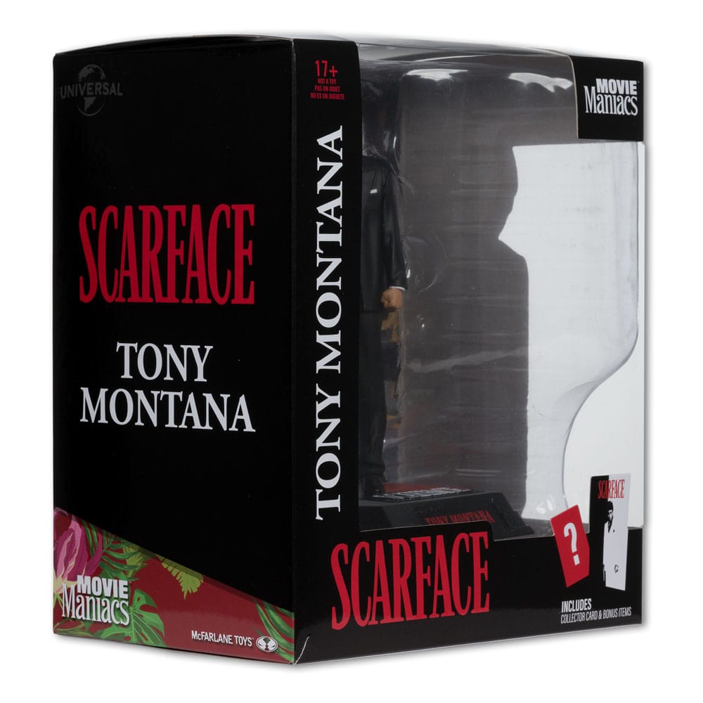 Scarface Movie Maniacs PVC Statue Tony Montana 17 cm - MangaShop.ro