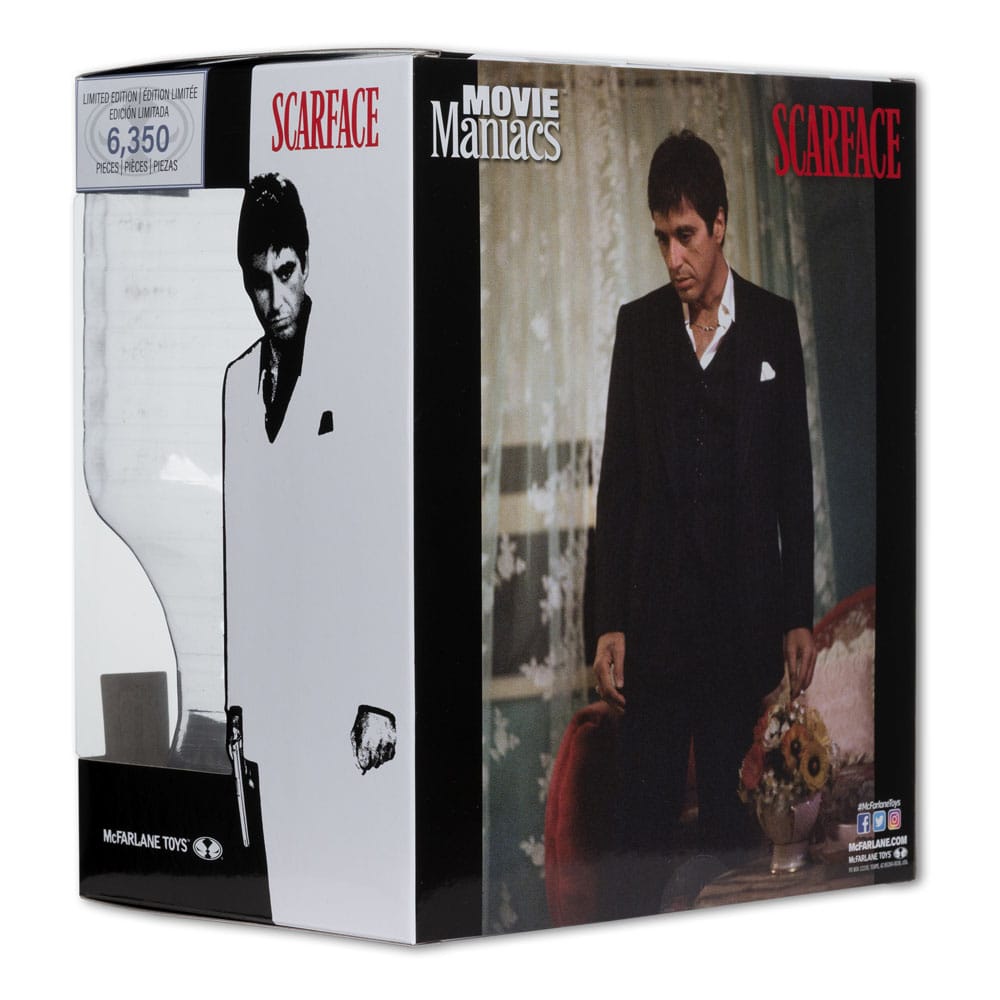 Scarface Movie Maniacs PVC Statue Tony Montana 17 cm - MangaShop.ro