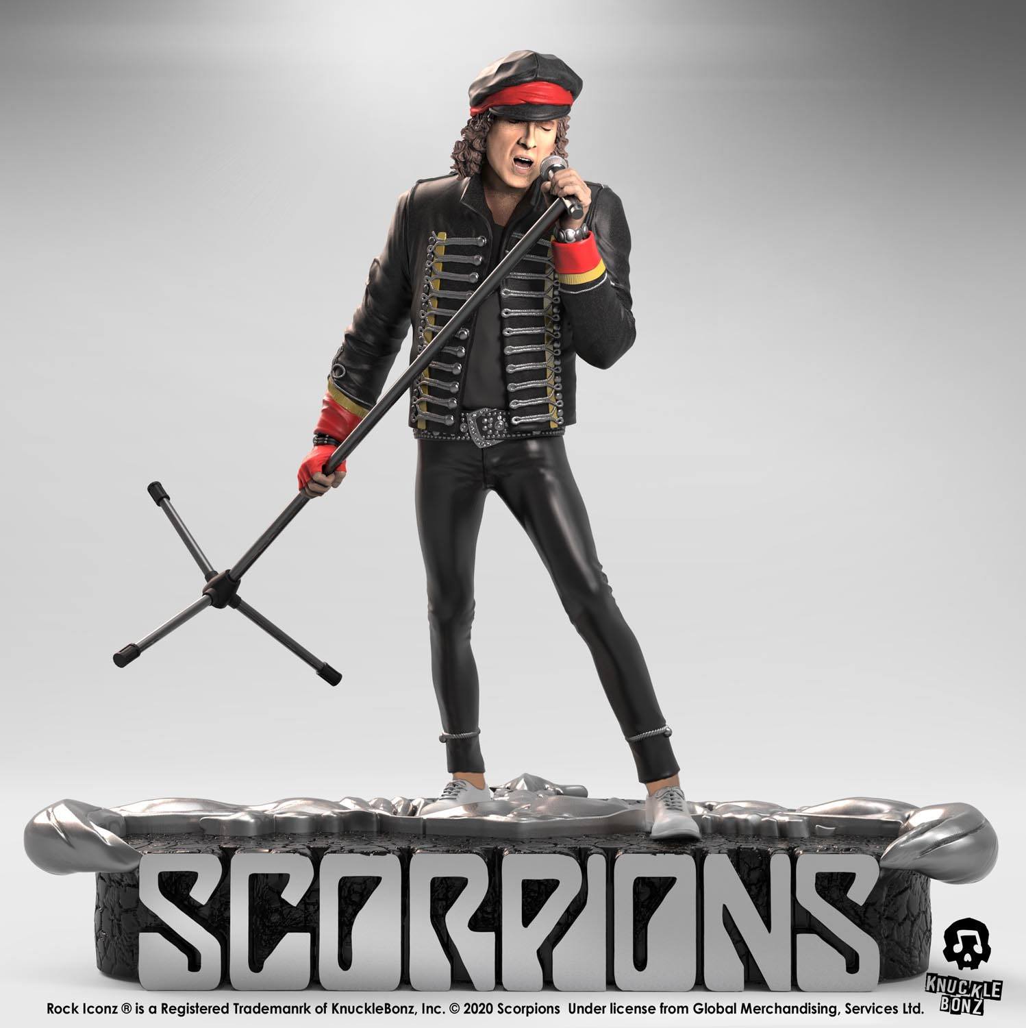 Scorpions Rock Iconz Statue Klaus Meine Limited Edition 22 cm - MangaShop.ro