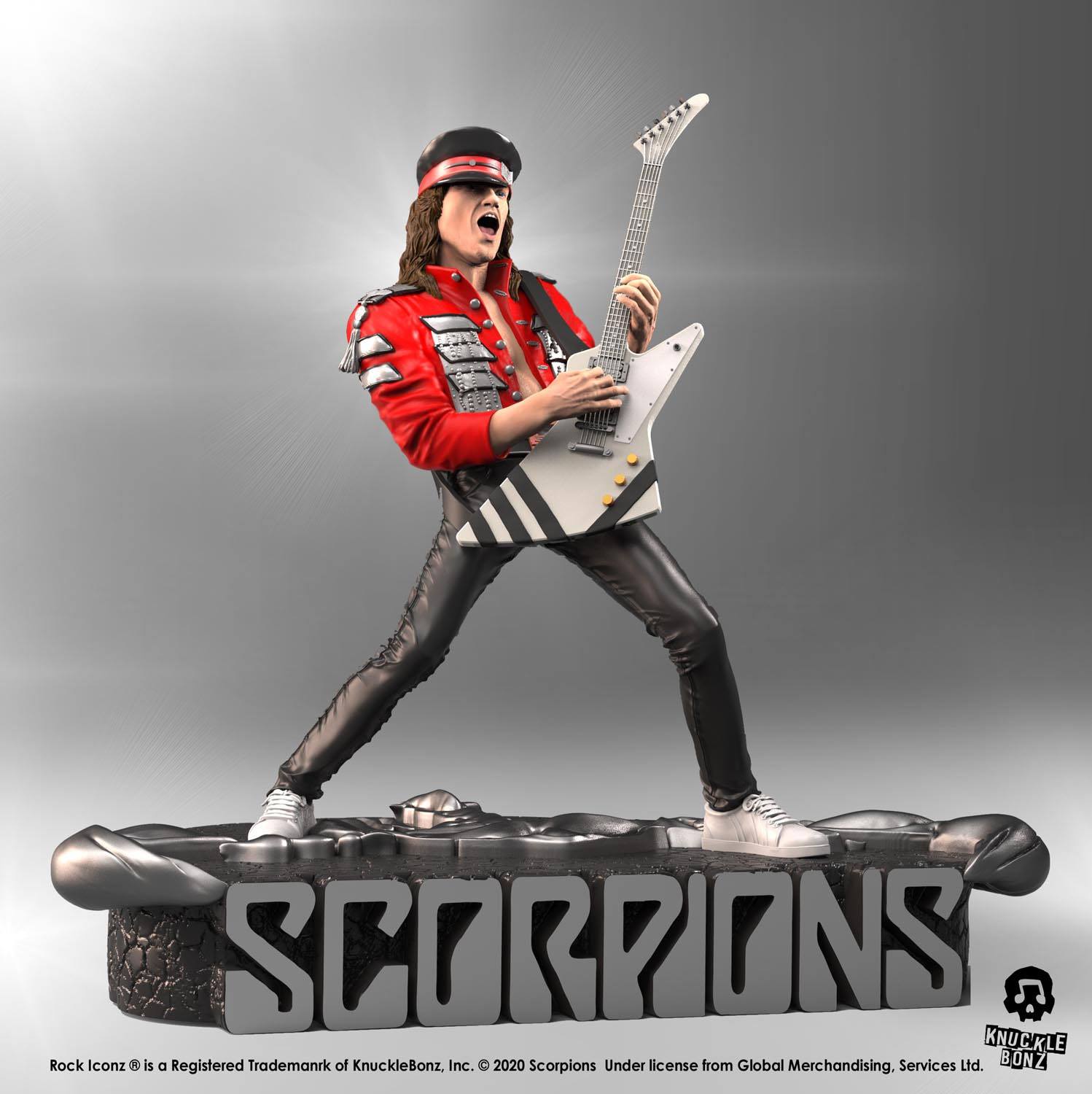 Scorpions Rock Iconz Statue Matthias Jabs Limited Edition 22 cm - MangaShop.ro