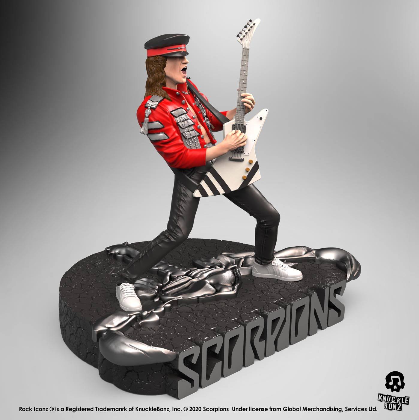 Scorpions Rock Iconz Statue Matthias Jabs Limited Edition 22 cm - MangaShop.ro