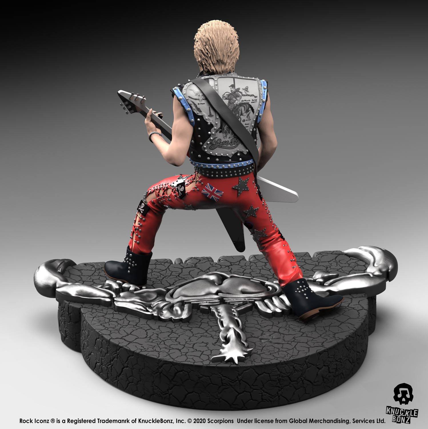 Scorpions Rock Iconz Statue Rudolf Schenker Limited Edition 22 cm - MangaShop.ro