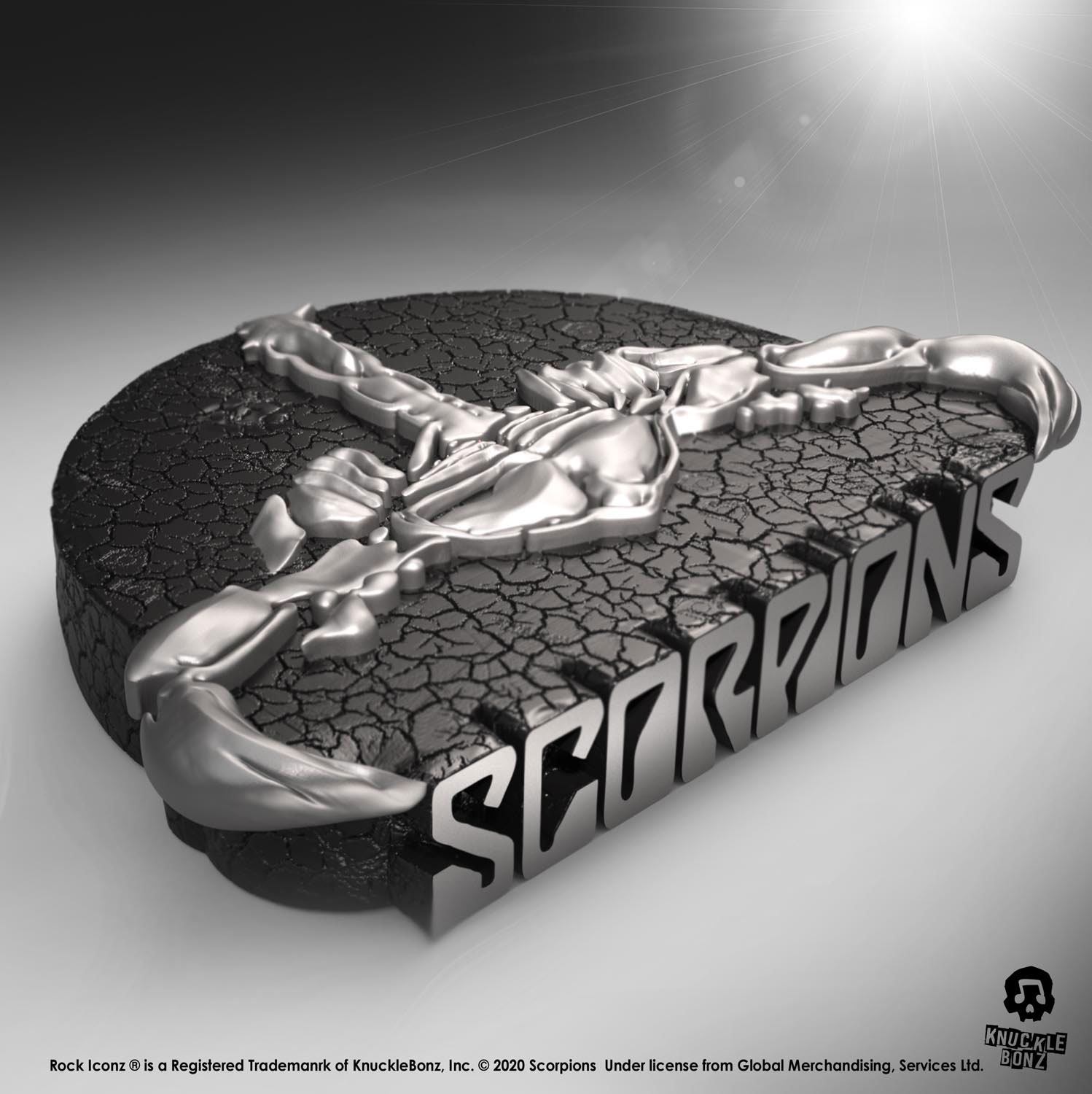 Scorpions Rock Iconz Statue Rudolf Schenker Limited Edition 22 cm - MangaShop.ro