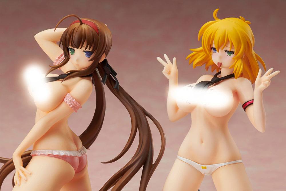 Senran Kagura NewWave Gburst PVC Statue 1/10 Ryobi x Ryona Bare Body Sailor Uniform Ver. 19 cm - MangaShop.ro