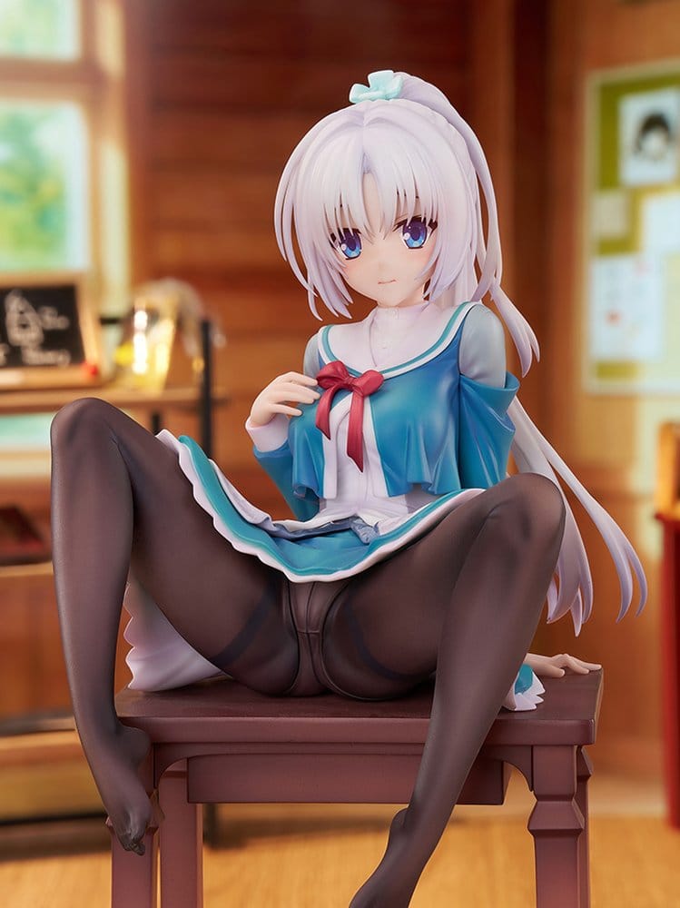 Senren*Banka PVC Figure 1/7 Yoshino Tomotake Animal Ears School Uniform Ver. 21 cm - MangaShop.ro
