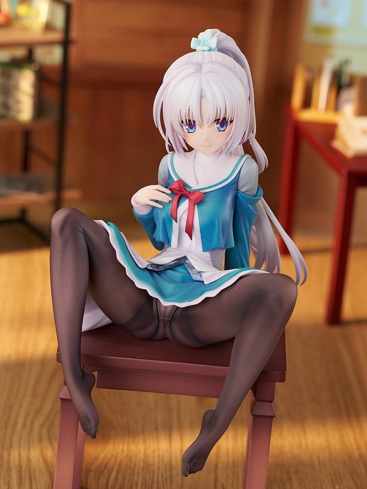 Senren*Banka PVC Figure 1/7 Yoshino Tomotake Animal Ears School Uniform Ver. 21 cm - MangaShop.ro