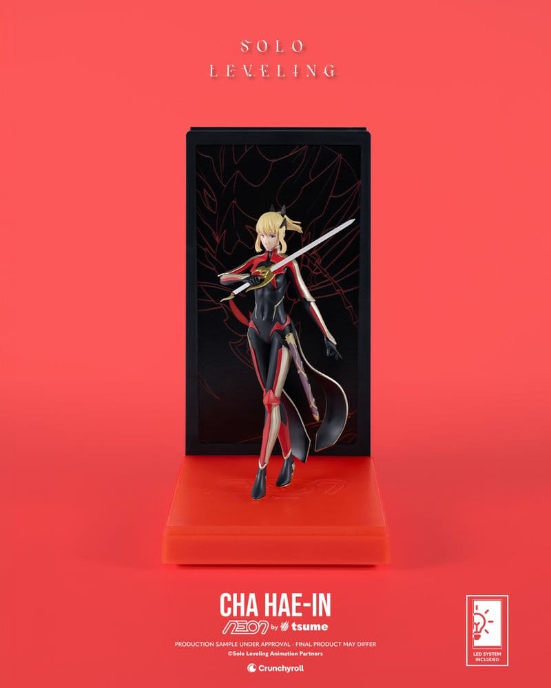 Solo Leveling Neon Figure 1/9 Cha Hae-In 20 cm - MangaShop.ro
