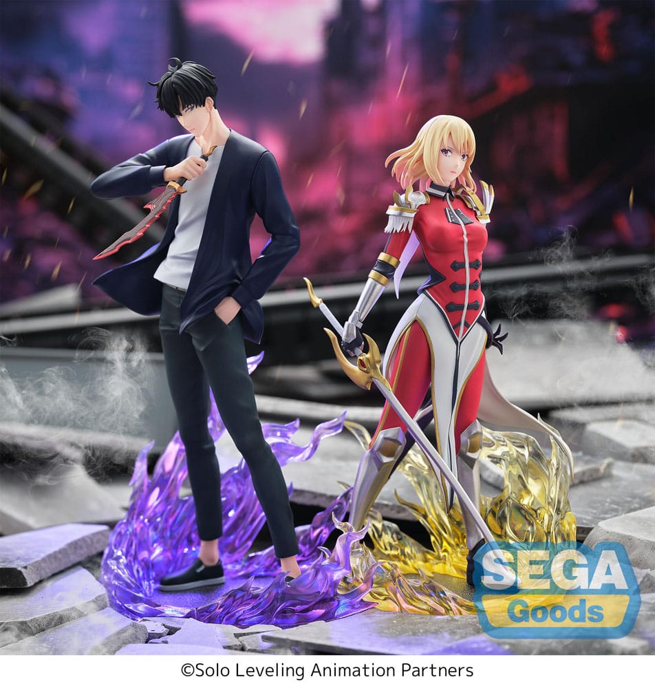 Solo Leveling XrossLink PVC Statue Cha Hae-In 13 cm - MangaShop.ro