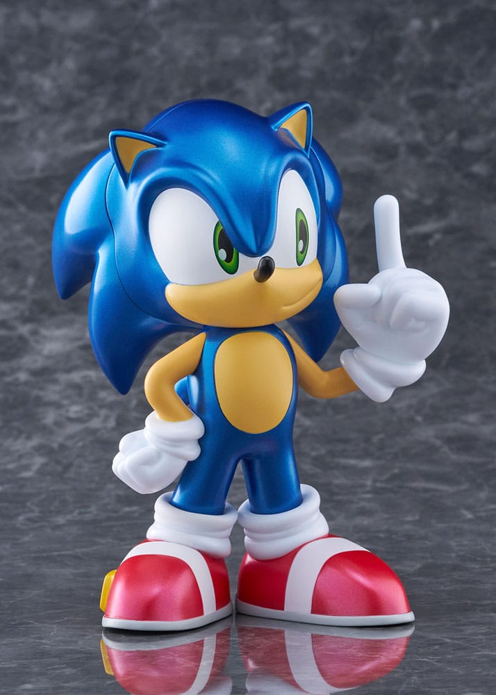 Sonic The Hedgehog Sofbi Vinyl Figure Sonic Metallic Ver. 15 cm - MangaShop.ro