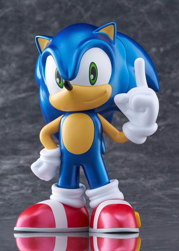 Sonic The Hedgehog Sofbi Vinyl Figure Sonic Metallic Ver. 15 cm - MangaShop.ro