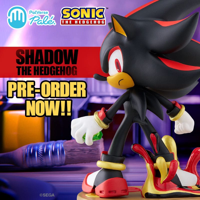 Sonic - The Hedgehog PalVerse PVC Statue Shadow 10 cm - MangaShop.ro