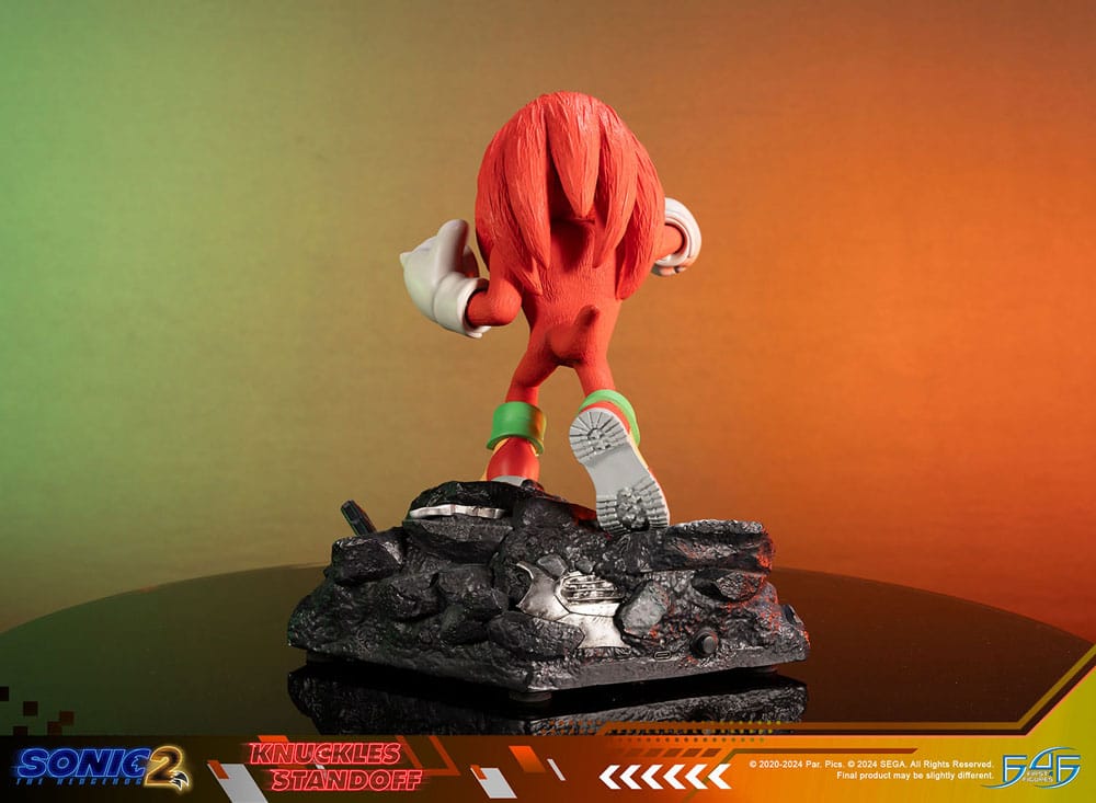 Sonic the Hedgehog 2 Statue Knuckles Standoff 30 cm - MangaShop.ro