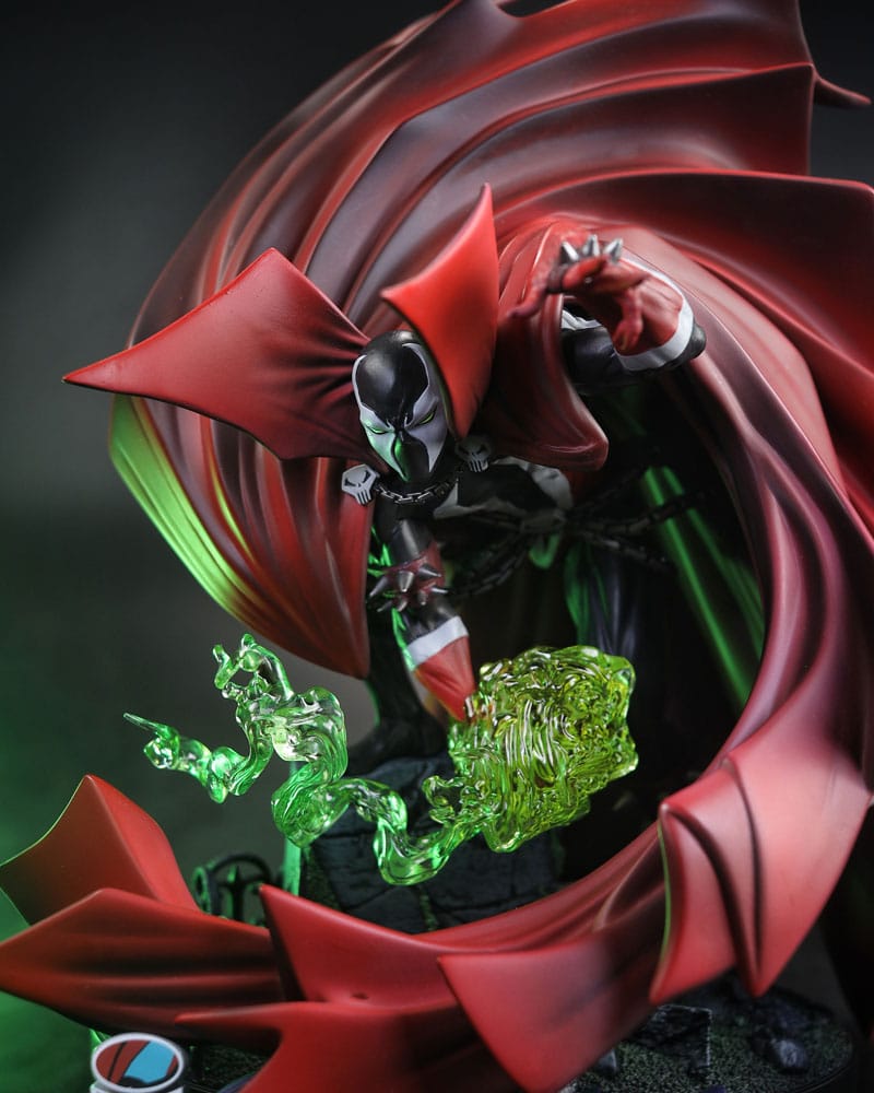 Spawn Statue 1/10 Spawn #1 (Black White & Red All Over) 24 cm - MangaShop.ro