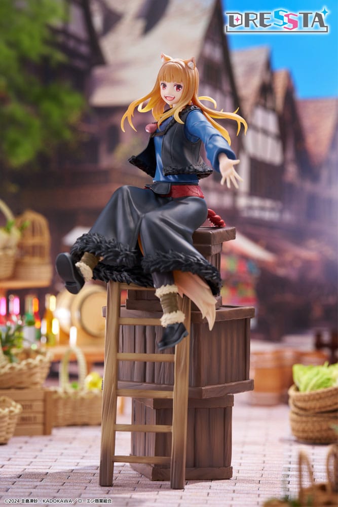 Spice and Wolf: Merchant Meets The Wise Wolf Dressta PVC Statue Holo 24 cm - MangaShop.ro