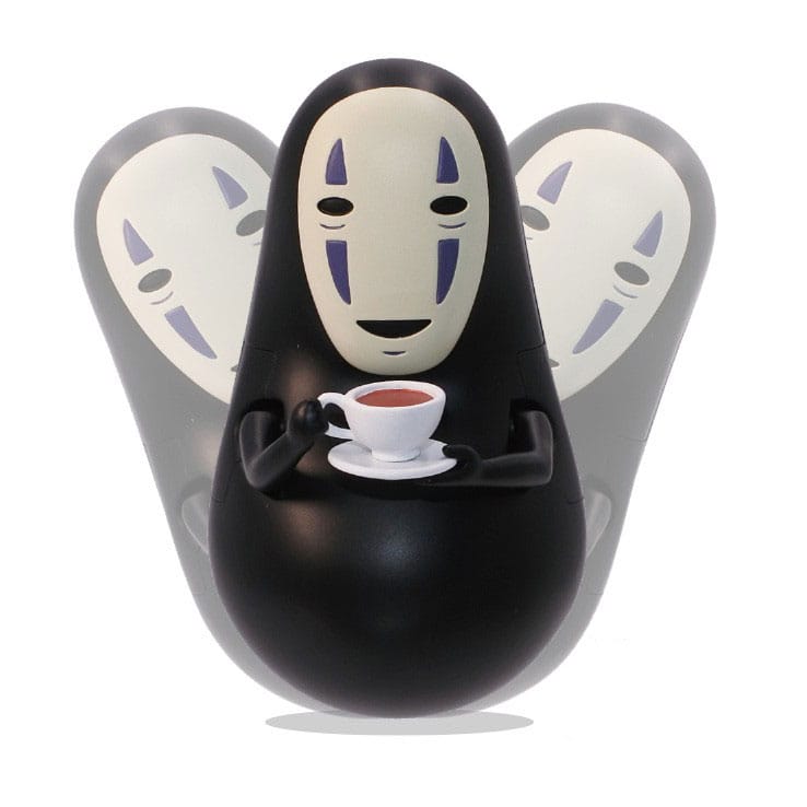 Spirited Away Round Bottomed Figurine No Face's coffe time 6 cm - MangaShop.ro