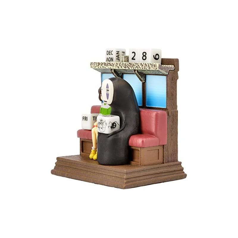 Spirited Away Statue Three-wheeler Diorama / Calendar Take Unabara Train 11 cm - MangaShop.ro