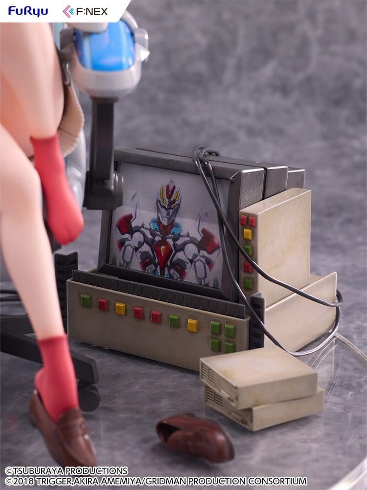 SSSS. Gridman Universe F:NEX PVC Statue Rikka Takarada Gaming Chair Ver. 19 cm - MangaShop.ro