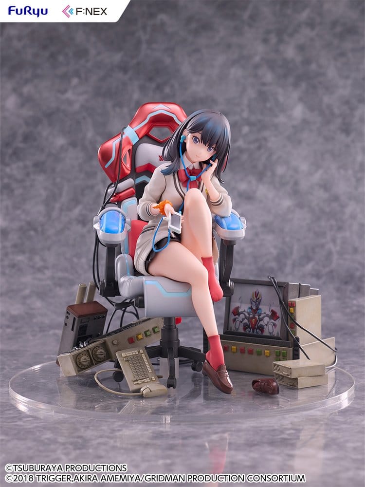 SSSS. Gridman Universe F:NEX PVC Statue Rikka Takarada Gaming Chair Ver. 19 cm - MangaShop.ro
