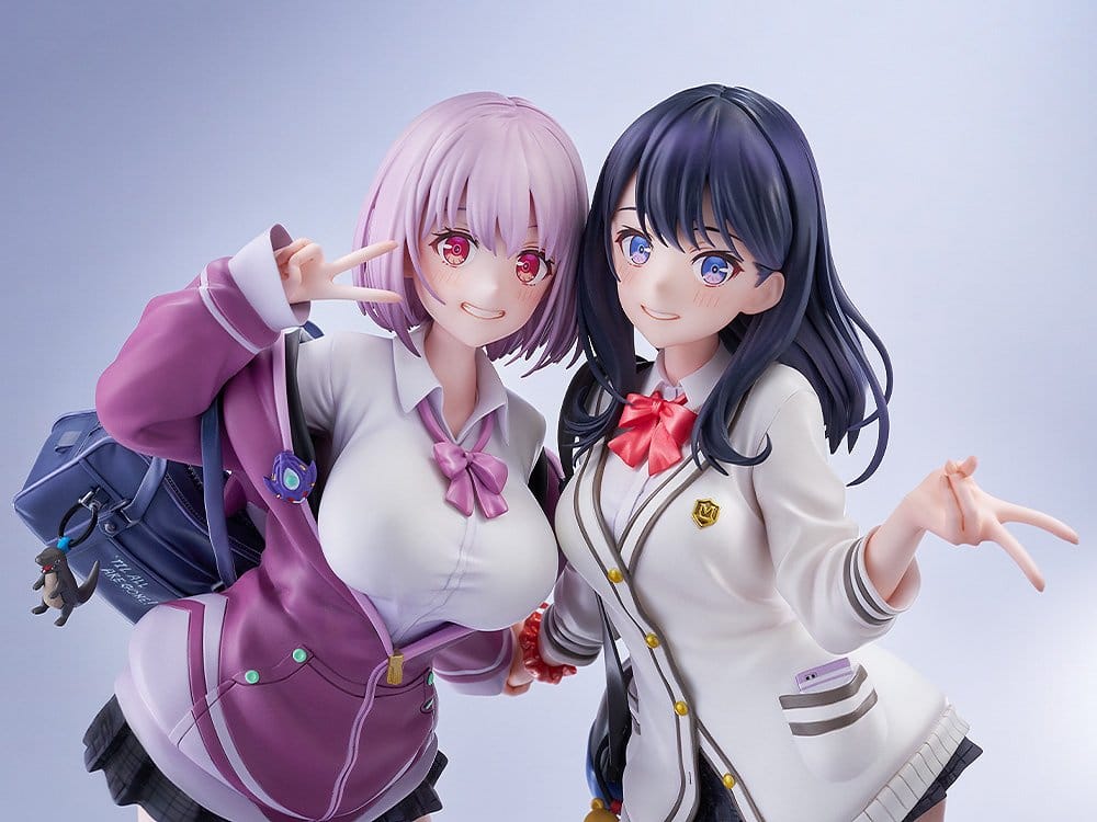 SSSS.GridmanPVC Statues 1/7 2-Pack Rikka Takarada & Akane Shinjo feat. toridamono 22 cm - MangaShop.ro