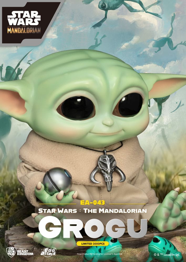 Star Wars: The Mandalorian Egg Attack Statue Grogu 18 cm - MangaShop.ro