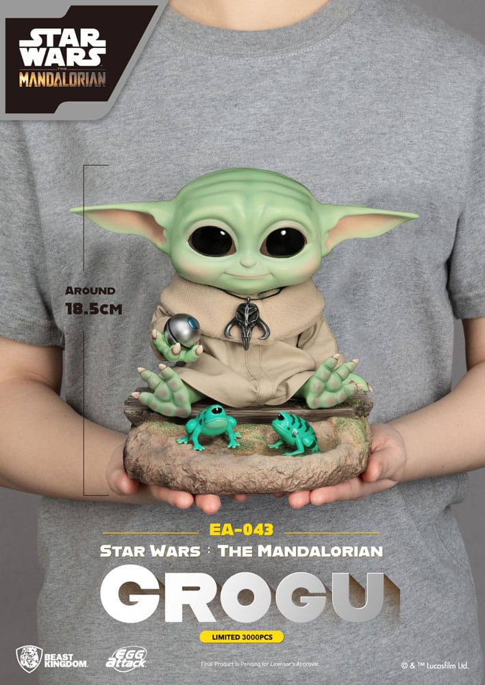 Star Wars: The Mandalorian Egg Attack Statue Grogu 18 cm - MangaShop.ro