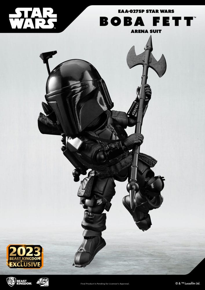 Star Wars Egg Attack Statue Boba Fett Arena Suit 17 cm - MangaShop.ro