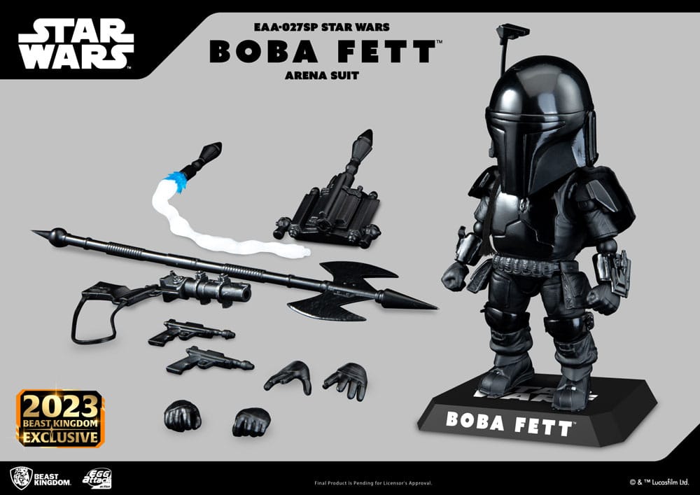 Star Wars Egg Attack Statue Boba Fett Arena Suit 17 cm - MangaShop.ro