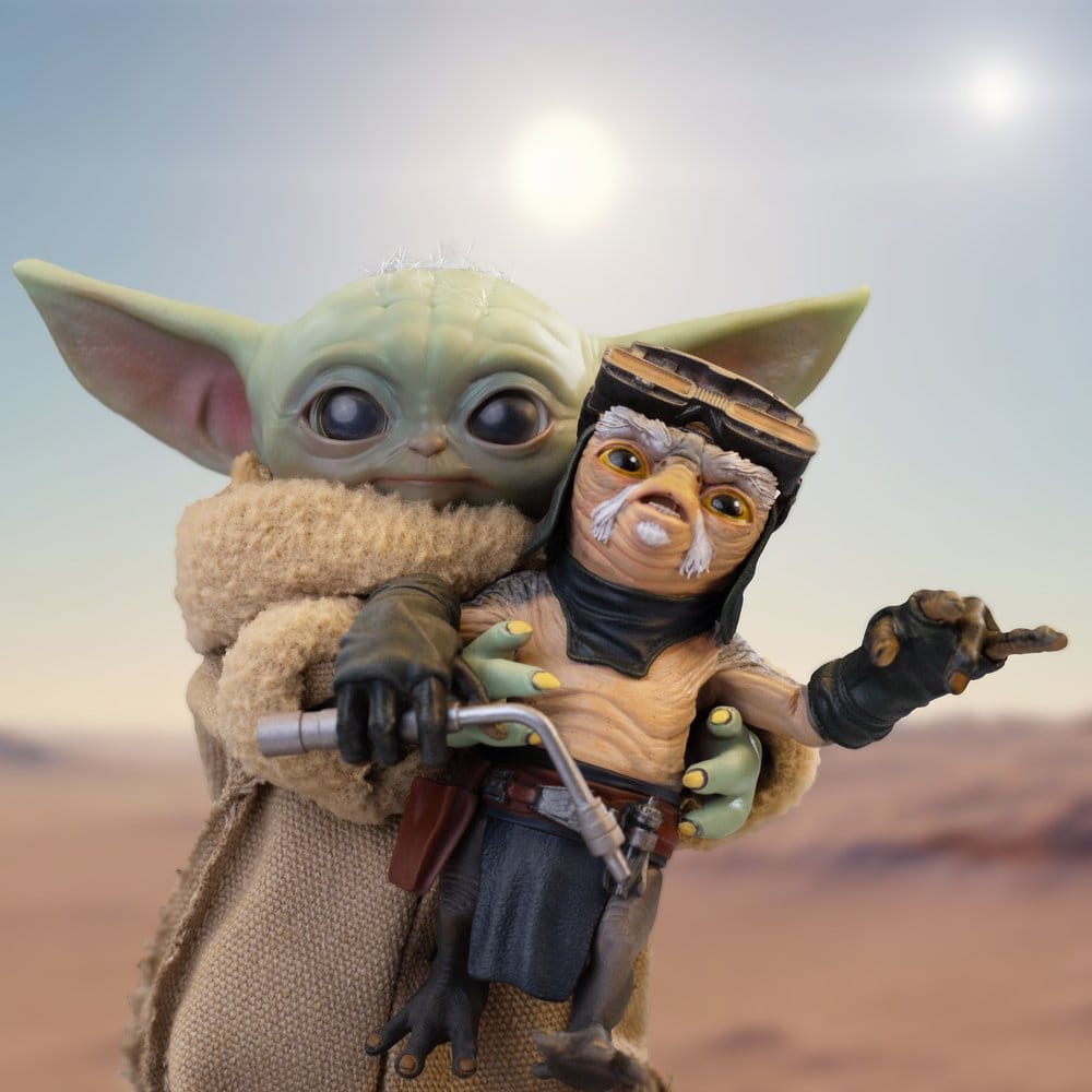 The Mandalorian & Grogu Grogu Collection Statue Grogu No Squeezy - MangaShop.ro